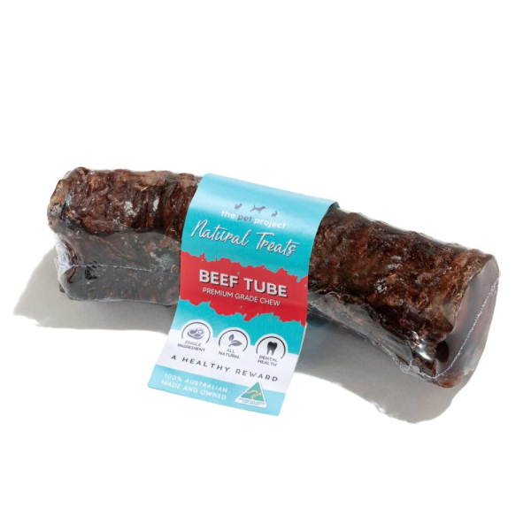 The Pet Project Natural Treats - Beef Tube