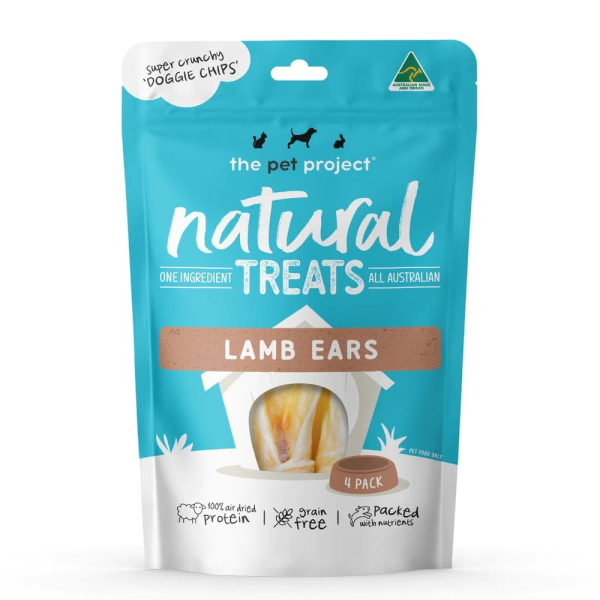 The Pet Project Natural Treats - Lamb Ears